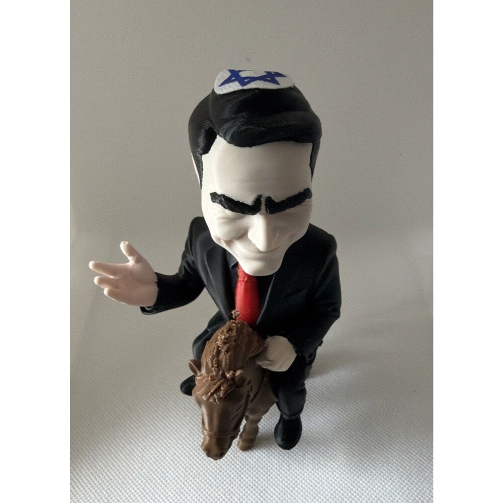 Ben Shapiro Riding A Midget Horse Candace Owens Figurine 6” F You Ben Shapiro ! - Picture 4 of 13